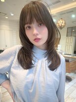 ネオリーブ アンド 渋谷店(Neolive &)&nbsp;渋谷/デジタルパーマ/フェザーパーマ/ホワイトグレー