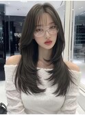 ザクザクレイヤー/ハッシュカット/韓国レイヤー