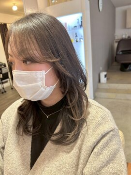 プルス 六地蔵店(PLUS) レイヤー×インナーカラー