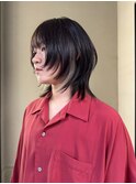 ショートウルフ/ミディアムウルフ/ウルフカット