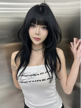 アイヴァン(AIVAN) ハイレイヤーで作るワンホンヘア Satoru 【AIVAN】ll