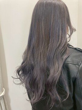 髪質改善/顔周りレイヤーカット/グレージュ[千葉/千葉駅]