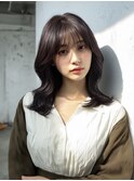 小顔カット大人可愛い波ウェーブ【TELA HAIR つくば研究学園】