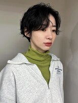 アルテペロ(arte pelo)&nbsp;【arte pelo】ショートパーマ/センターパート