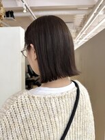 シーバイラヴィズム けやき通り2号店(Sea by LUVISM)&nbsp;ボブ/外はねボブ/オリーブカラー
