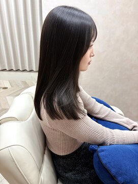 キラーナセンダイ(KiRANA SENDAI) 髪質改善*ナチュラルグレージュ×メテオストレート