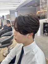 ロンドシエル 横浜(Lond ciel)&nbsp;men's/メンズ/刈り上げセンターパート/フェザーパーマ/横浜