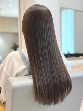 アビエブラン 若江岩田(abije blanc) 艶髪ストレートロング【若江岩田駅】