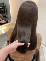 ジーナ  札幌大通(Zina)&nbsp;美髪＊オリーブベージュ＊髪質改善トリートメント＊Zina札幌大通