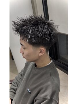 リップスヘアー 梅田(LIPPS hair) 刈り上げスパイキーショート