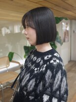 ラロ(raro)&nbsp;顎ラインボブシースルーバング