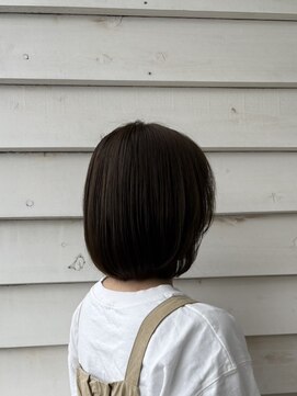 コバコ(COVACO) 【大人可愛い】柔らか艶ボブ×透明感オリーブブラウン