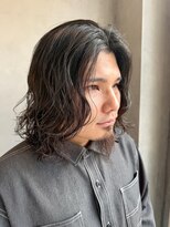 メンズココ 清澄白河店(MENS COCO)&nbsp;メンズボブスパイラルパーマロングヘア