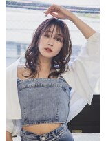 ブティック 茨木店(boutique) 天使の羽バングクラゲヘアーハッシュカットレイヤーカット