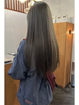 ニール 名古屋 伏見 丸の内(NEELU) 【RIE】ブリーチなしダブルカラーで作るオリーブベージュ
