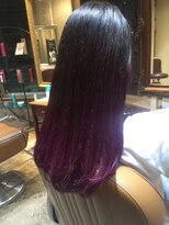 サロンドミルク 原宿(salon de MiLK)&nbsp;【サロンドミルク原宿】アクセサリーカラー×ルビーパープル