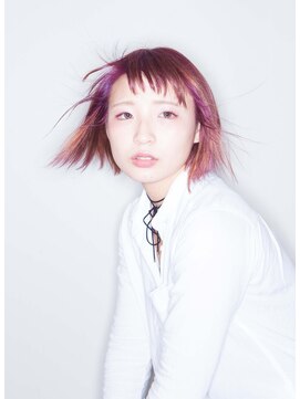 エール(a:le) 透け感 ピンクラベンダー