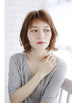 ベルベヘアー(VELVET HAIR)&nbsp;オン眉無造作ボブ