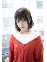 サロンドミルク 原宿(salon de MiLK)&nbsp;【salon de MiLK 原宿】透明感×耳かけイルミナサファイア