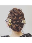 オヨバレヘアアレンジ　jiji DESIGN 浜口勇太