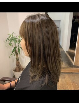 リコモ(Likkle More) アッシュグレーカラー 担当 中嶋 【十条 美容室 リコモ】