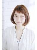 お手入れ簡単ナチュラルボブ★