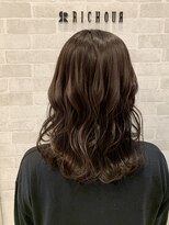 リシュール イオンタウン豊中緑丘店(RICHOUR hair produce) オイルグロスカラー×ラベンダーアッシュ