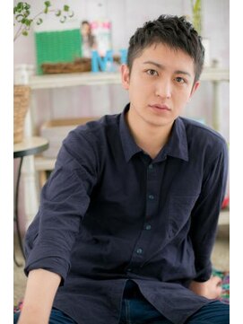 ミック 日暮里店(miq) ツーブロックで決める！ダークアッシュ束感ショートa1