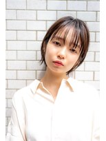 オースティン 門前仲町(AUSTIN)&nbsp;前髪かき上げイメチェンイヤリングカラーラベンダーカラーくびれ