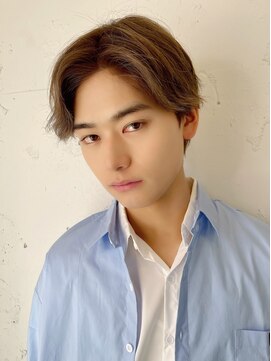 ロミーオム 本厚木(ROMMY. Homme) メンズセンターパート韓国風マッシュ　ROMMY.Homme