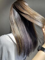 レイ 万博記念公園店(Ray)&nbsp;インナーカラー/ブルーグレージュ/くすみブルー/ビビットカラー