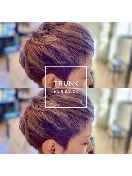 トランク(TRUNK) 【ベリーショート×ラベンダー】