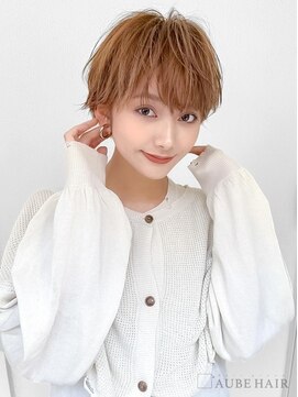 オーブ ヘアー アリエル 広島6号店(AUBE HAIR ariel) 20代・30代_丸みショートボブ