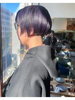 マセナ(Masena)&nbsp;刈り上げbob×パープル
