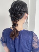 アトリエ フェム(atelier.fem) 【お呼ばれhair*編みおろし】