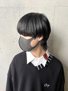 アソビ 表参道(ASOBI) ショートウルフ　ミニウルフ　襟足　メンズマッシュ