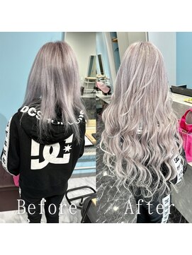 ARビューティー ギンザ(AR Beauty Ginza) ホワイトシルバー#シールエクステ#ホワイトグレージュ#銀座