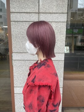 ニコアヘアデザイン(Nicoa hair design) ラベンダーピンク