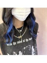 レヴェリー(REVERIE) プルエクステでインナーカラー