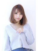 簡単ワンカールのオシャレボブ