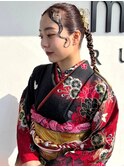 成人式アレンジ