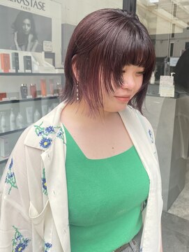 シオ ヘアー デザイン(Sio. hair design) 顔周りレイヤーBOB