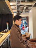 前下がりのショートスタイル