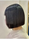 きりっぱなしボブ☆美髪ボブ/美髪縮毛矯正[北千住]