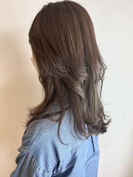 ヘアデザイン アンジェロカフェ(Hair Design Angelo cafe) セミロングレイヤー