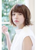洗いざらしでキマるカッコ可愛い外ハネボブ
