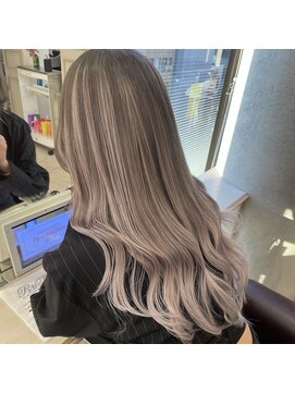 ラッド(Rad) 【長さ出し】シールエクステ80本 #グレーバレイヤージュ