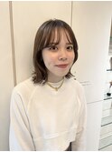 切りっぱなしボブ