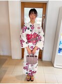 浴衣着付＋ヘアアレンジ