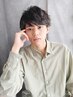 【★メンズ限定】カット+パーマ+前処理ケラチンTr